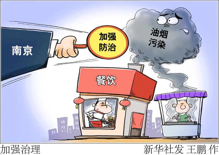 1.安装油烟净化设备