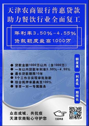 餐饮业复工贷款指南