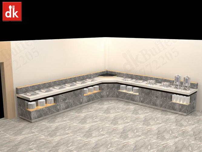 1.根据餐厅风格定制家具