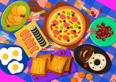 我想看很多美食图片