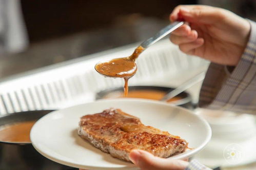 吃西餐的真实照片