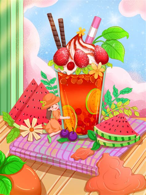 探索美食的奇妙世界：美食动漫宝宝