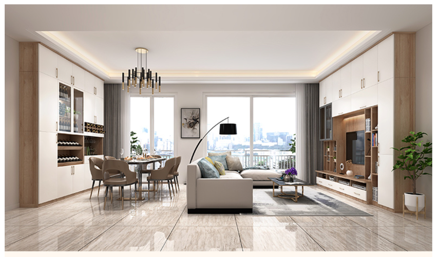 清新简约风同事砸万设计的㎡全屋美学