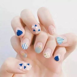 夏日清新之选探索韩式美甲的粉嫩简约风