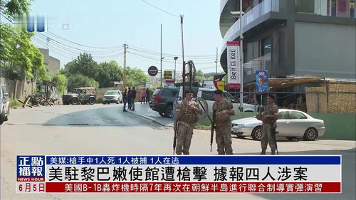 美国驻黎巴嫩大使馆遭枪击