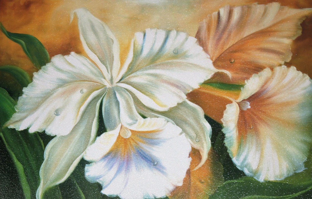 花与画的邂逅，花的图片简笔画大全，带你走进自然的艺术世界